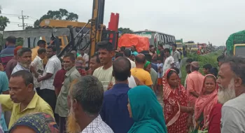 ঢাকা-টাঙ্গাইল মহাসড়কে বিক্ষোভ, দীর্ঘ যানজট