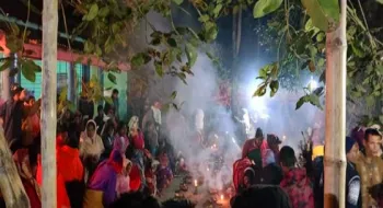 পিরোজপুরে নাজিরপুরে অনুষ্ঠিত হল শতবর্ষের চিতই পিঠা উৎসব